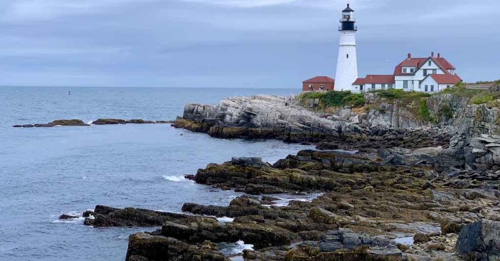 Maine coastal lighthouse Maine coastal lighthouse
