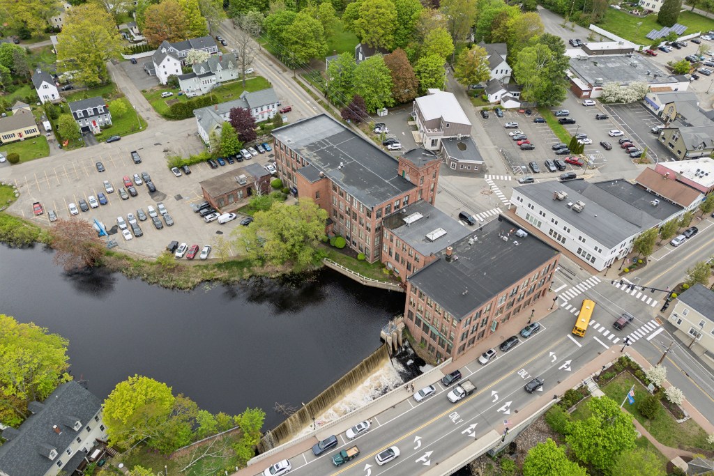 the Lafayette Center aerial 2